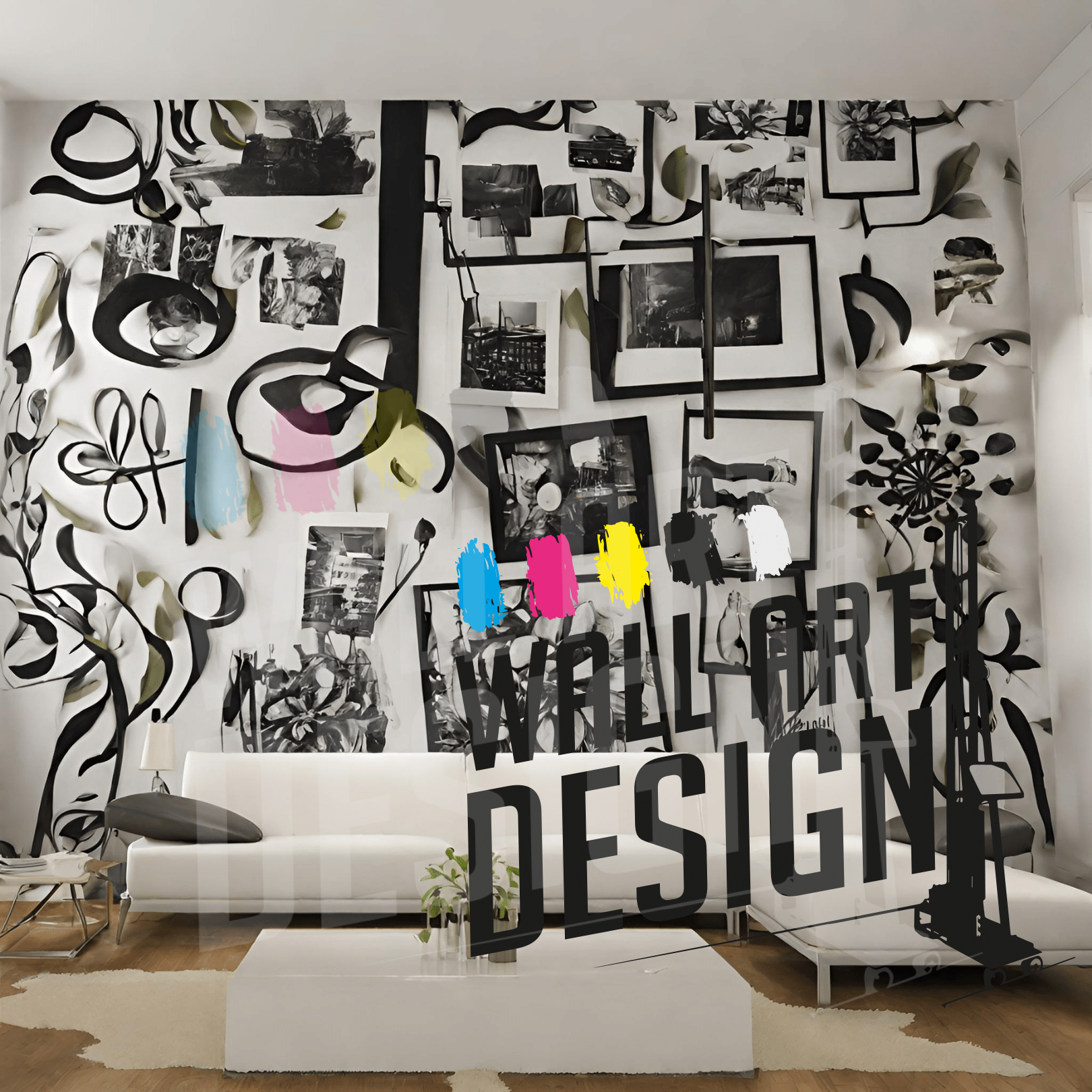 Druk Ścienny Salon 2