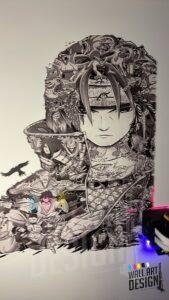 Druk ciemny Anime