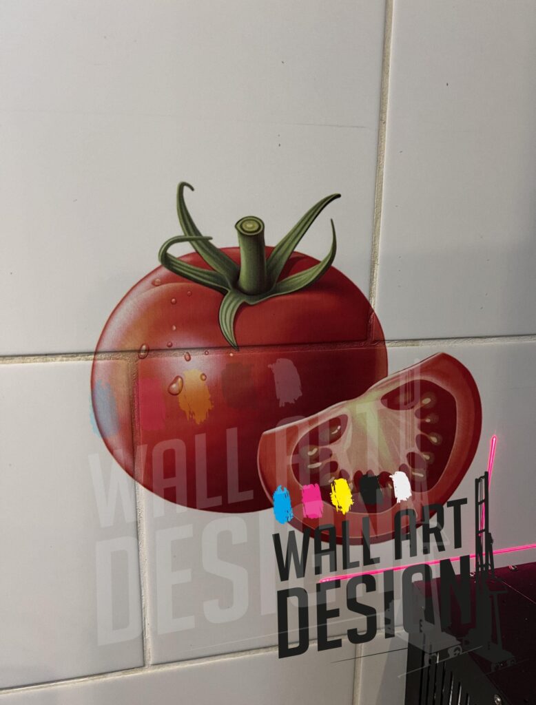 Druk ścienny  Pomidor