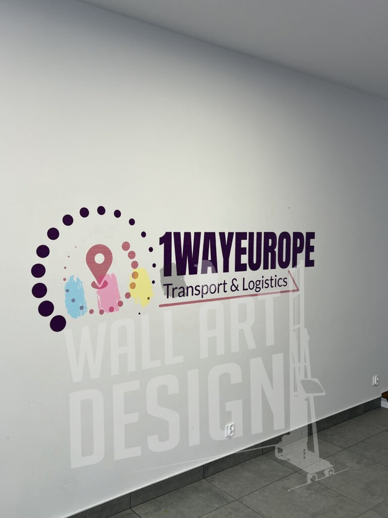 Druk ścienny  logo 2
