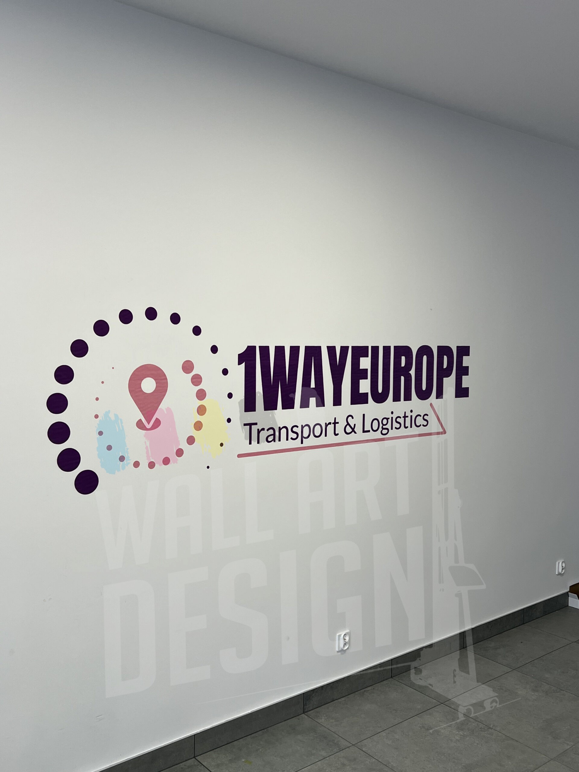 Druk ścienny  logo 2