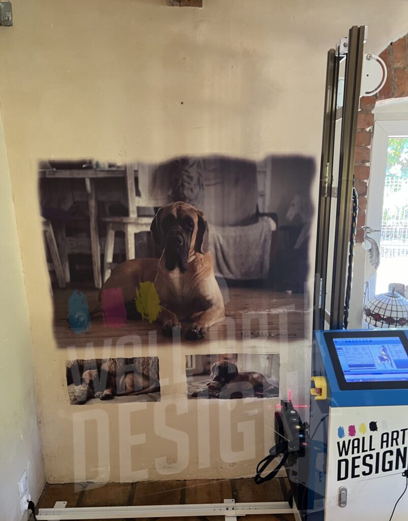 druk ścienny dog niemiecki