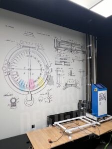 druk ściecieny rysunek techniczny