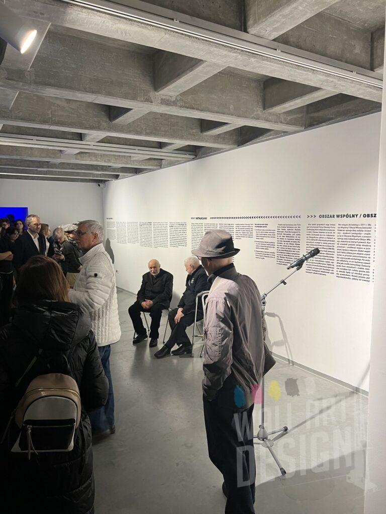 Akademia Sztuk Pięknych – realizacja druku ściennego UV, Warszawa